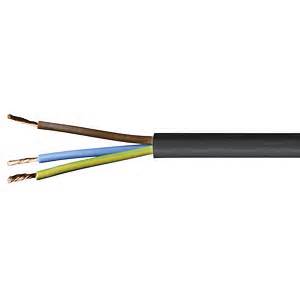 3x0.75mm TRS Flexible Cable H05 (Per 1 Mtr)
