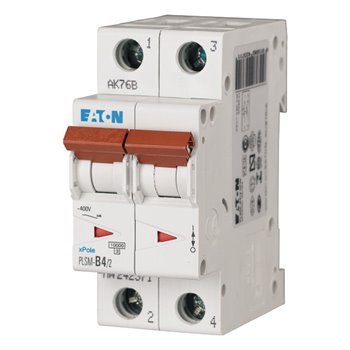 Eaton 2 Pole 4A C Type MCB 242397