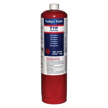 TTP RED Propane Gas Cylinder 400g