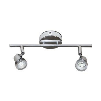 Eterna Twin/2 Bar Spotlight Chrome GU10 50W SL2CR