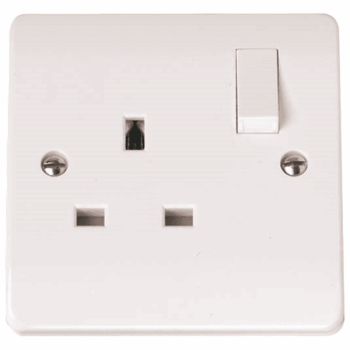 Click Mode 1 Gang 13A Switched Socket
