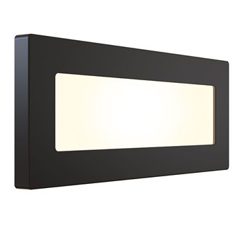 Ansell Brick Light Mattone Black LED 2W AMATBLED