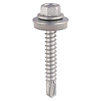 TIMco Hex Tech Screw Self Drilling 5.5x25mm 100 Pack L25W16B