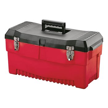 23" Stack-On Pro Tool Box Rugged Polymer Black/Red PR23