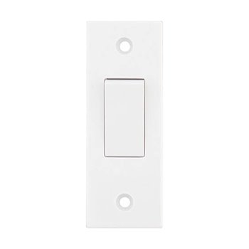Selectric 10A 1 Gang 2 Way Architrave Plate Switch LG201-2ARC