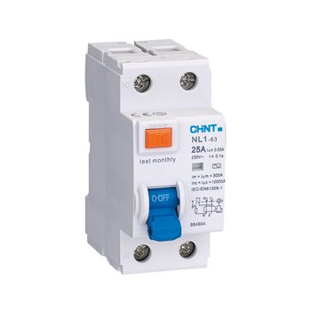 RCD 2 Pole 63A 30mA 10kA Chint 200363