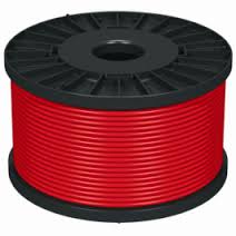 1.5mm Red 2 Core & Earth Firetuff Cable (Per 1 Mtr)