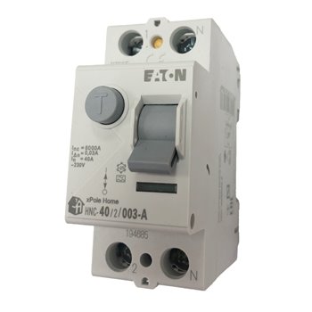 Eaton RCD 2P 40A 30MA xPolehome 194685