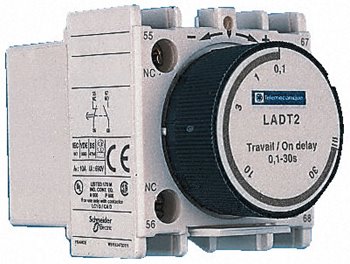 Telemecanique Time Delay Block 1-30s 1 N/O 1N/C LADT2