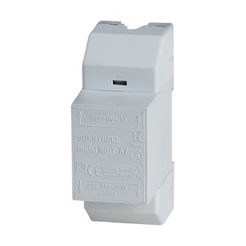 Doorbell Transformer T-87 Surface Or Din Rail Mounted