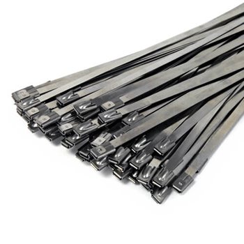 Cable Ties 300x4.6mm S/S Stainless Steel (100 Pack)
