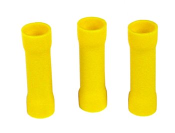 6mm Insulated Butt Connector Yellow YBC68