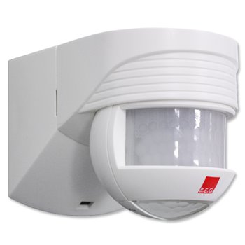 1000W Luxomat 200° Degree Motion Detector White 91002