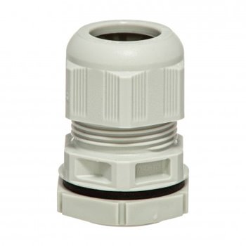 Gland M40x1.5mm PVC C\W Locknut IP67 BF040-HM (12)