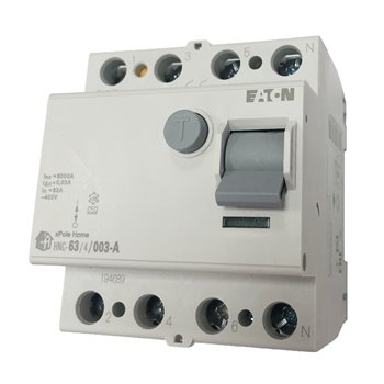 Eaton RCD 4P 63A 30mA xPolehome 194689