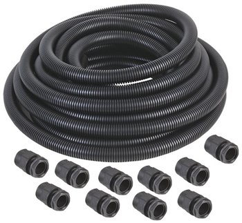 CPDML20 M20 Black Conduit Contractor Pack (10mtr + 10 Glands)