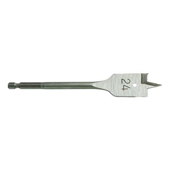 Milwaukee Flat Boring Bit 24mm x 160mm 4932363140