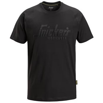 Snickers Logo T-shirt Black Large