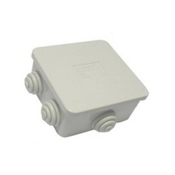 Marlanvil Junction Box 100 x 100 x 50mm 6 Openings IP65 005