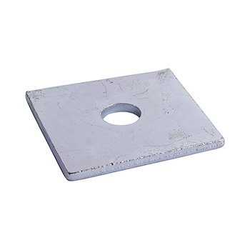 TIMco Square Plate Washer BZP M10 x 50mm 2 Pack 1050WHSPZP