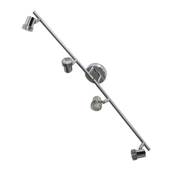 Eterna Quad/4 Spotlight Bar Chrome GU10 50W SL4CR