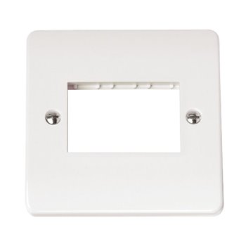 Single MiniGrid® Switch Plate 3G CMA403