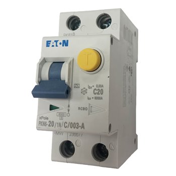 Eaton RCBO C Curve 20A 30MA 236677