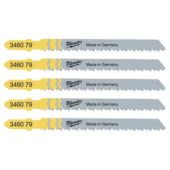 Milwaukee 4932346079 Jigsaw Blades 75mm T101BR x5