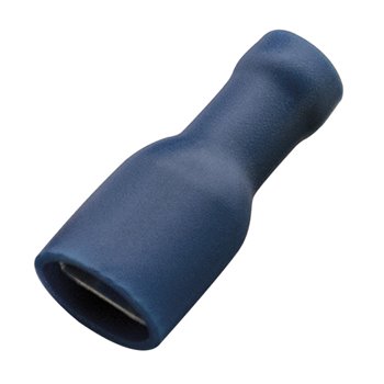 Haupa Crimp Lug Female 1.5-2.5mm Blue Insulated Per 100 260416