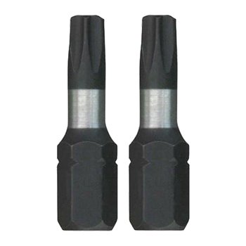 Milwaukee Shockwave TX20x25mm Torx Bit ¼" Hex - 2 Pieces 4932352441