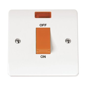 Click Mode 1 Gang 45A Cooker Switch CMA201