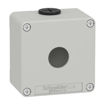 Schneider Control Station 1 Way Metal Empty 49mm Depth