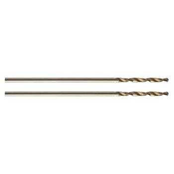 Milwaukee HSS-G Thunderweb Metal Drill Bits 1.0mm x 34mm 2 Pack - 4932352345